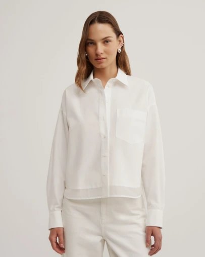 Witchery - Sheer Insert Shirt