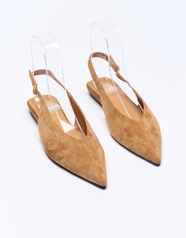 Walnut Melbourne - Sabine Leather Flat