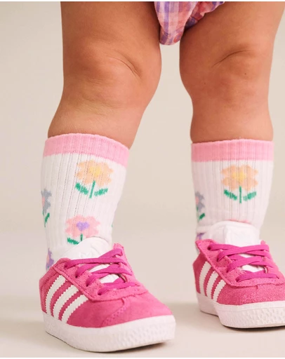 Huxbaby - 3-Pack Sports Socks - Babies-Kids