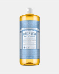 Dr Bronner's - Pure Liquid Castile Soap Baby Unscented 946ml