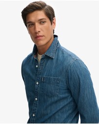 Superdry - Essentials Long Sleeve Denim Shirt