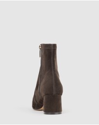Edward Meller - ZADINE55 Block Heel Sock Boot