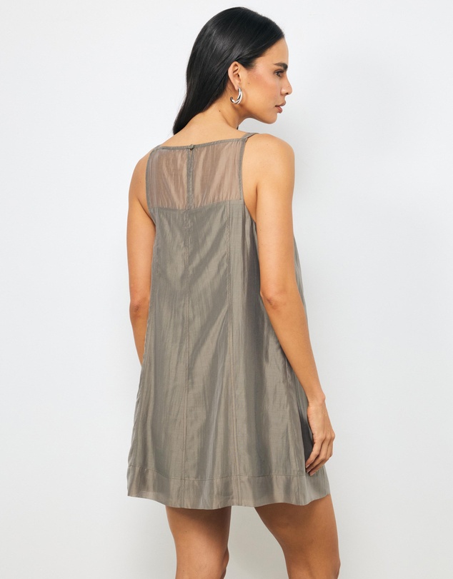 AERE - Aven Panelled Mini Dress
