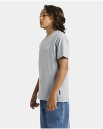 Quiksilver - Boys 8 to 16 Starfish Stamp T-Shirt
