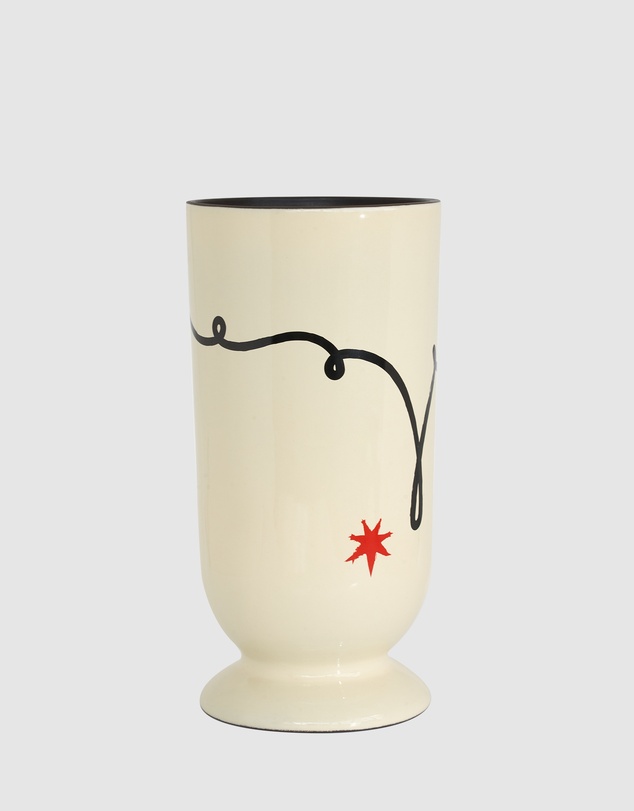 Black Blaze - Bouquet Ceramic Vase
