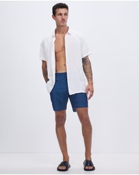 The Rocks Push - The Rocks Push Tama Navy Swim Shorts