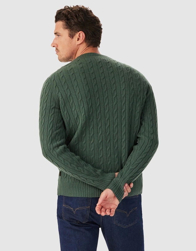 R.M.Williams - Jones Lambswool Cable Knit