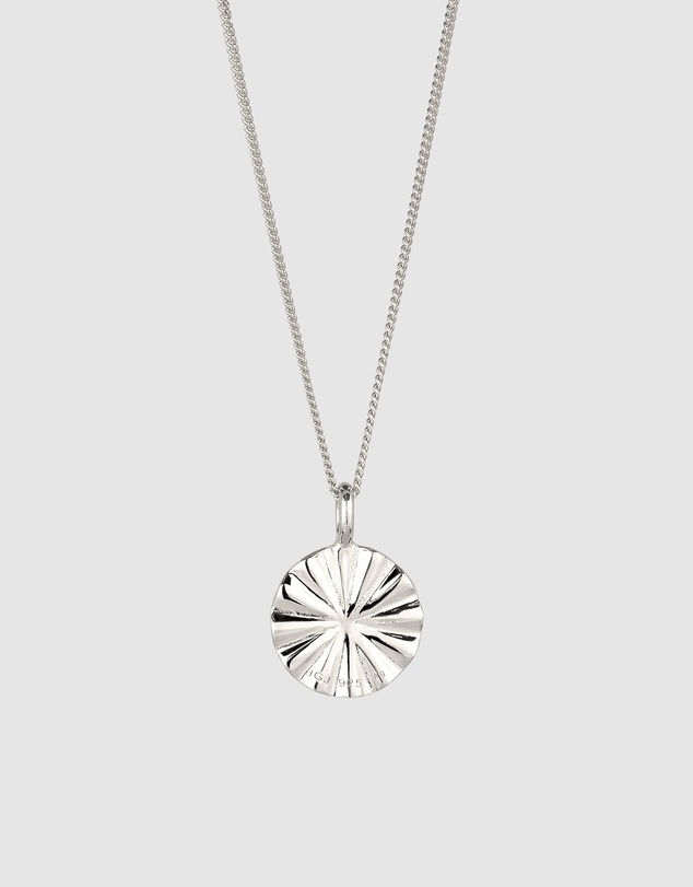 Elli Jewelry - Sunburst Pendant Necklace in 925 Silver