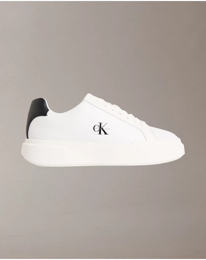 Calvin Klein - CK Avenue Leather Logo Trainers