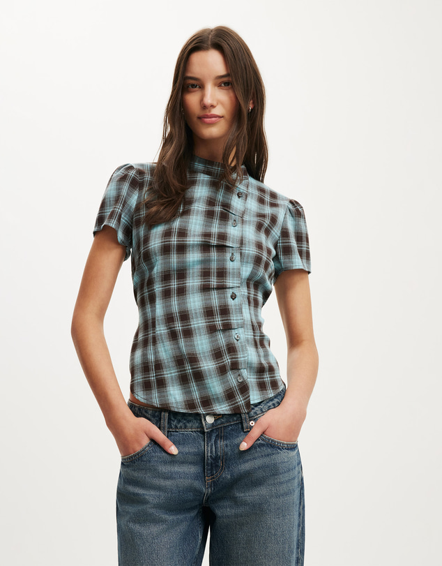 Cotton On - Nikki Button Through Blouse