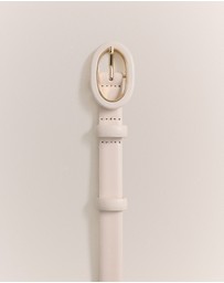 Trenery - Onna Belt in Marshmallow