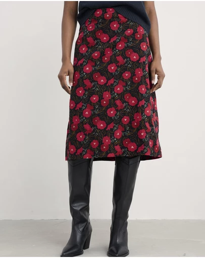 Seasalt - Seasalt Cornwall Navy Forest View Skirt