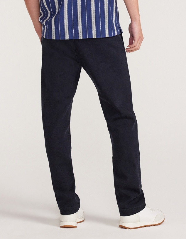 Calibre - Slim Tapered Denim Pants Navy