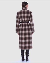 ENA PELLY - Tessa Wool Blend Coat