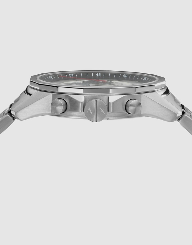 Armani Exchange - Silver Tone Choronograph Watch