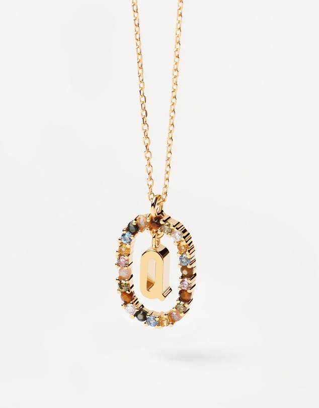 PDPAOLA - Letter Q Necklace