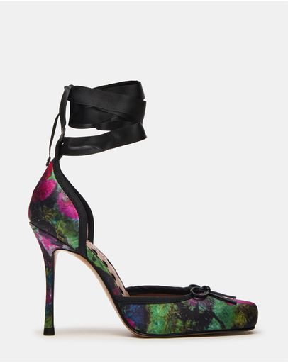 FLORAL SATIN
