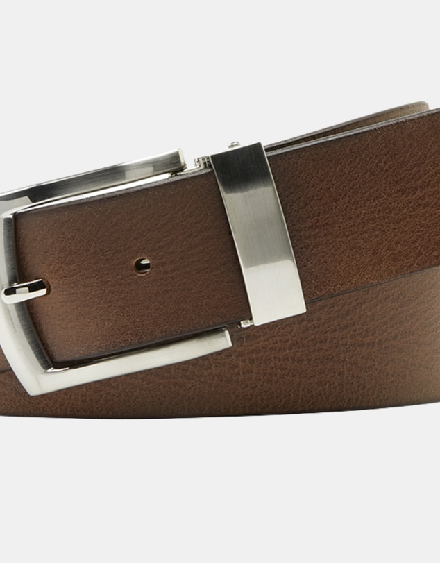 Buckle - Nile. Australian Made Full Grain Vintage Leather Belt. 38mm width.