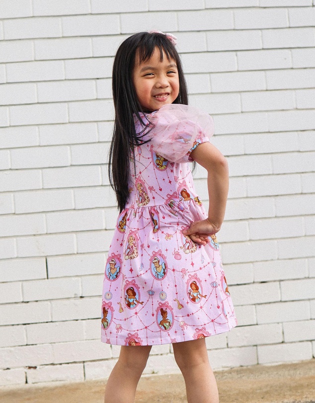 Rock Your Kid - Disney Princess Jersey Dress - ICONIC EXCLUSIVE