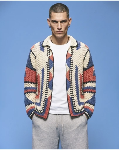 THE TALES - Hand Knitted Crochet Cardigan
