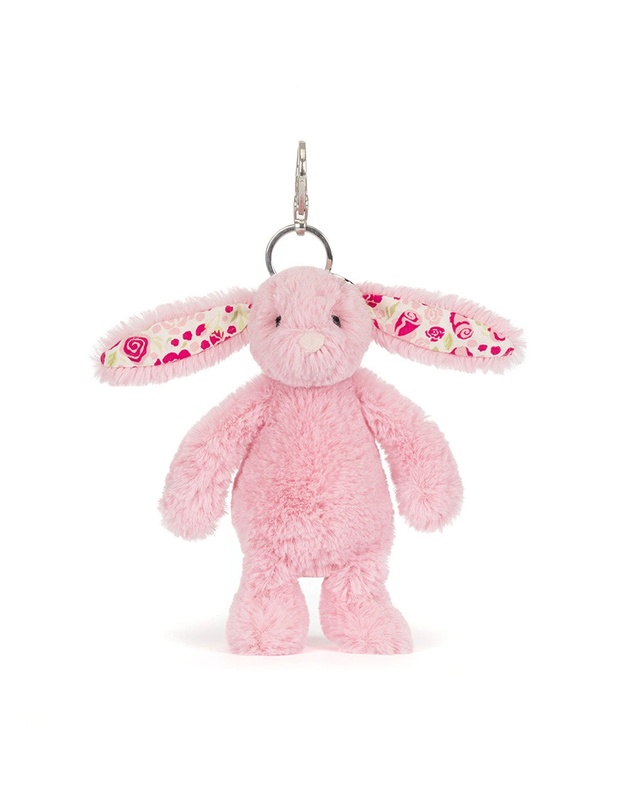 Jellycat - Blushkin Blossom Bunny Bag Charm