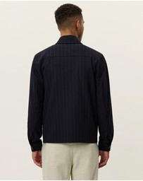 Les Deux - Marseille Pinstripe Hybrid Jacket