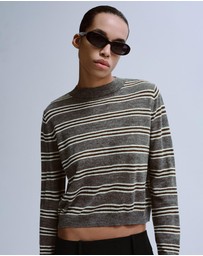 M.N.G - Knit Striped Sweater
