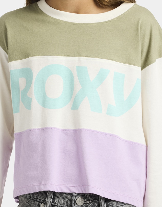 Roxy - Girls 4 to 16 Sundaze Spirit Long Sleeve T-Shirt