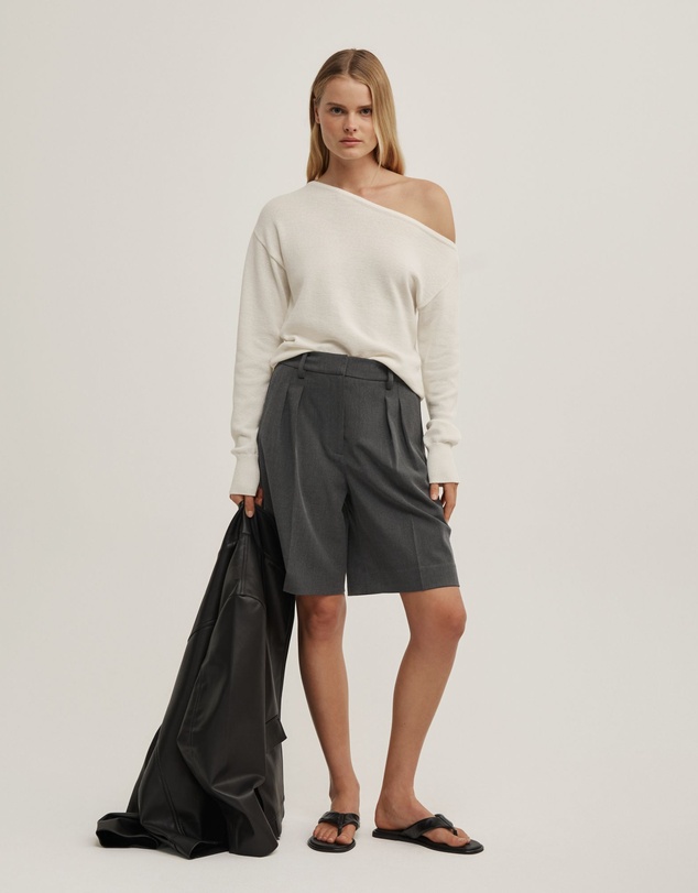 Witchery - Asymmetric Long-sleeve Knit
