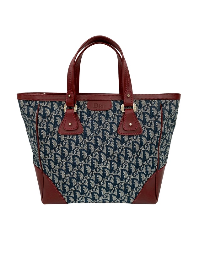 Pre-Loved by Azura Reborn - Pre-Loved Diorissimo Trotter Canvas Zip Tote