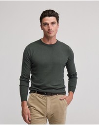 Oxford - Crew Neck Cotton Cashmere Knit