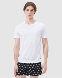 adidas Originals - 2 Pack Comfort Core Cotton Crew Neck T-Shirt