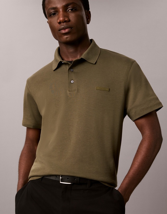 Calvin Klein - Slim Cotton Badge Polo Shirt