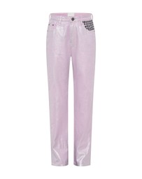 ONE TEASPOON - Pink Envy Foil Awesome Baggies High Waist Jeans