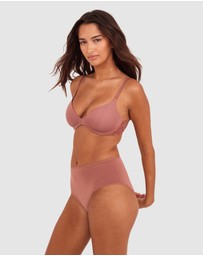 Bras N Things - NKD Lightly Lined Relaxed Wire Bra - Mocha
