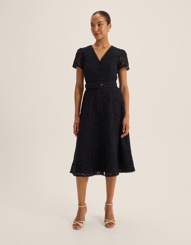 Review - Isadora Lace Shirt Dress