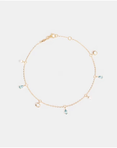 By Charlotte - Breathe in Stillness Anklet