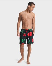 Quiksilver - Mens Stretch Printed Volley 17