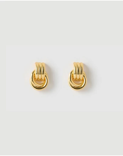 Izoa - Mini Fusion Stud Earrings