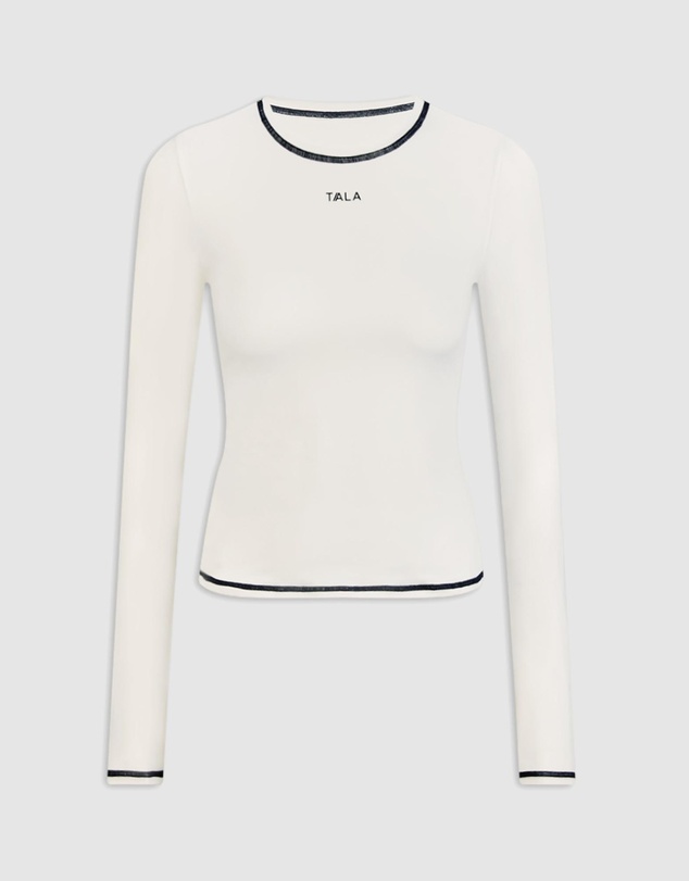 TALA - UltraLite Contrast Stitch Long Sleeve Active Top