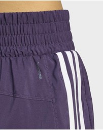 adidas Performance - Pacer Training 3-Stripes Woven High-Rise Shorts Womens