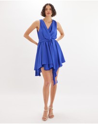 Amelius - Aimee Asymmetric Wrap Dress