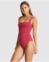 Sea Level Australia - De Luxe Square Neck Bralette One Piece