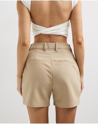 Dazie - Heritage Tailored Woven Shorts