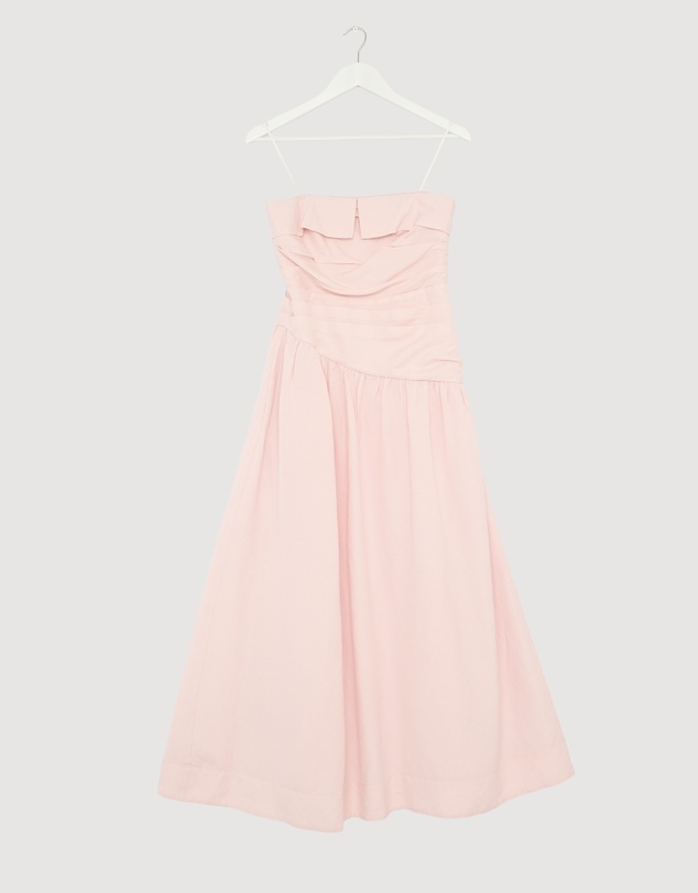 Revibe - Repaired Shona Joy Gigi Strapless Maxi Dress - AU 10