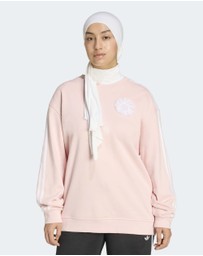adidas Originals - ADIDAS ORIGINALS LACE BRANDING CREW Sweatshirt Womens