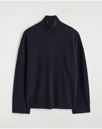COS - Cashmere Funnel-Neck Jumper
