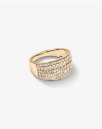 Michael Hill - 0.70 Carat TW Infinite Diamonds Ring in 10kt Yellow Gold