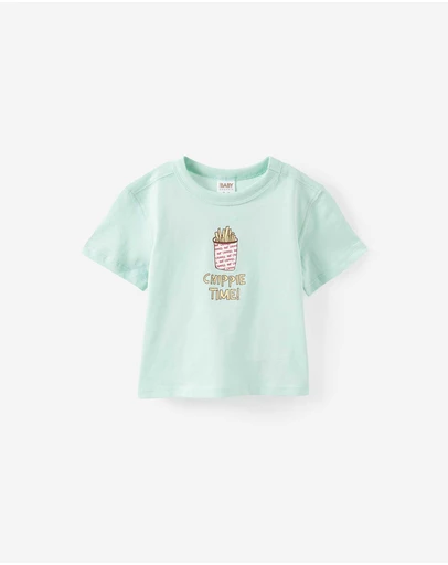 Cotton On Kids - Baby Essential Short Sleeve Graphic Tee