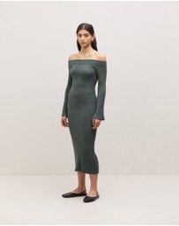 Minima Esenciales - Willow Merino Wool Knit Dress